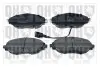 Фото Колодки гальмівні (передні) Audi Q3 18-/A3/Skoda Octavia/VW Passat B6-B8/Golf/Tiguan 12- (+датчик) QUINTON HAZELL (BP1842) зображення 1