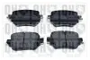 Фото Колодки гальмівні (задні) Audi Q3/Skoda Octavia/Seat Leon/VW Golf/Sharan 12-/Passat B8/Caddy IV 14- QUINTON HAZELL (BP1843) зображення 1