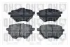 Фото Колодки гальмівні (задні) Citroen C4/Berlingo/Peugeot 308/508/3008/Partner/Opel Combo 13- QUINTON HAZELL (BP1847) зображення 1