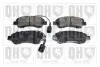 Фото Колодки гальмівні (задні) Citroen Jumper/Fiat Ducato/Peugeot Boxer 06- (+датчики) QUINTON HAZELL (BP1876) зображення 1