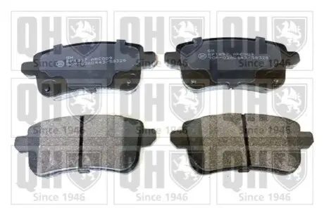 Колодки гальмівні (задні) Renault Scenic III/Grand Scenic III 09- QUINTON HAZELL BP1897 Купити в Україні