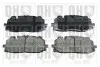 Фото Колодки гальмівні (передні) Audi A4/A5/Q5/Q7 15-/ A6/A7/A8/Q3/Q8/VW Touareg 17- (Akebono) ATE Ceramic QUINTON HAZELL (BP1906) зображення 1
