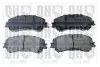 Фото Колодки гальмівні (передні) Renault Espace V/Megane IV 15- (Akebono) QUINTON HAZELL (BP1925) зображення 1