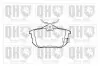 Фото Колодки гальмівні (задні) Mitsubishi Colt 04-12/Space Star 98-04/Carisma 95-06/Volvo S40/V40 95-04 QUINTON HAZELL (BP973) зображення 1