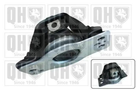 Подушка двигуна (R) Renault Megane II/Scenic II/Dacia Logan 1.5 dCi 02 QUINTON HAZELL EM4318 Купити в Україні