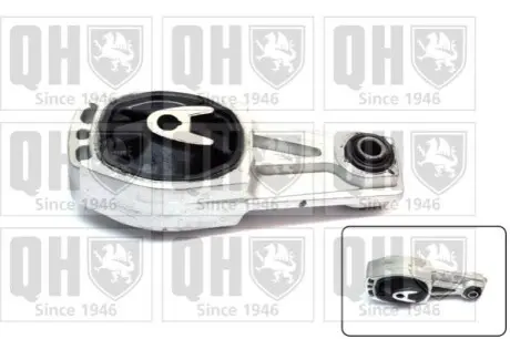 Подушка двигуна (задня/нижня) Citroen C3/Peugeot 207 1.6 16V/1.6HDi 06- (косточка) QUINTON HAZELL EM4503 Купити в Україні