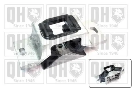 Подушка КПП Renault Master 2.3dCi 10- (FWD) (L) QUINTON HAZELL EM4689 Купити в Україні