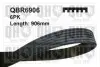 Фото Ремінь генератора Citroen Berlingo 1.6VTi 09 QUINTON HAZELL (QBR6906) зображення 1