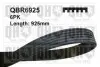 Фото Ремінь генератора VW T4/Caddy 1.9TDI QUINTON HAZELL (QBR6925) зображення 1