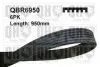 Ремень клиновый 6PK#950 QUINTON HAZELL (QBR6950) изображение 1