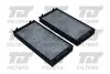 Фото Фільтр салону BMW X5 (E70/F15)/X6 (E71/E72) 2.0-4.8 07- (к-кт 2шт) QUINTON HAZELL (QFC0024) зображення 1