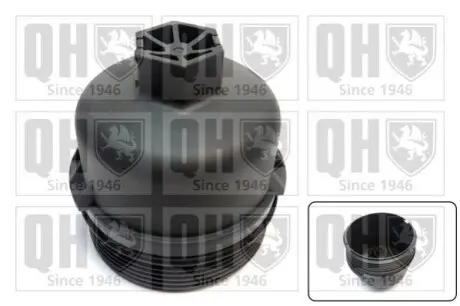 Кришка фільтра масляного Ford Transit 2.2/2.4TDCi 06- (Cabu) QUINTON HAZELL QOC1009 Купити в Україні