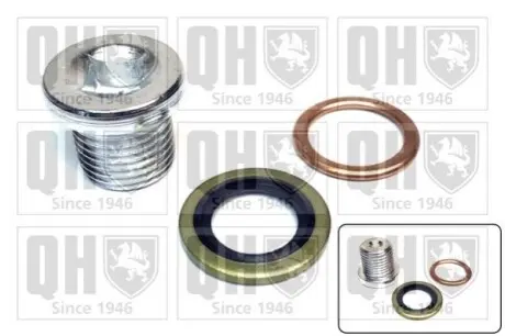 Болт зливу оливи + шайба Citroen/Dacia/Nissan/Opel/Peugeot/Renault/Volvo (M16x1.5) QUINTON HAZELL QOC1018 Купити в Україні