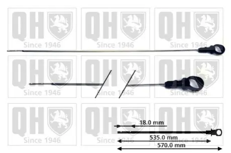 Фото Щуп масляний QUINTON HAZELL (QOD107) зображення 1