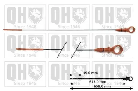 Фото 1 — Щуп масляний QUINTON HAZELL (QOD116) Фото Щуп масляний QUINTON HAZELL (QOD116) зображення 1