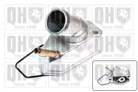 Термостат Opel Astra F/G/H/O/Omega B/Vectra A/B 1.8-2.0 16V (з прокладкою) (92°C) QUINTON HAZELL QTH419K Купити в Україні