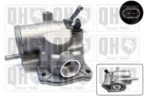 Фото 1 — Термостат MB (W203/W210) 2.2/2.7CDI 98-07 QUINTON HAZELL (QTH637K) Фото Термостат MB (W203/W210) 2.2/2.7CDI 98-07 QUINTON HAZELL (QTH637K) зображення 1