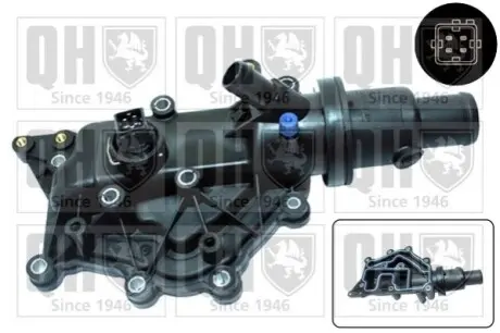 Фото Термостат t83 °С Renault Kangoo 07-/Megane 1.6 16V 02- QUINTON HAZELL (QTH657K) зображення 1