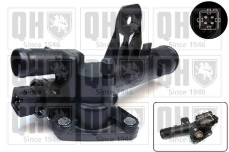 Термостат Renault Kangoo 1.5dci 08- (83°C) QUINTON HAZELL QTH662K Купити в Україні