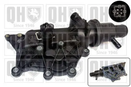 Термостат Renault Clio/Megane 1.4/1.6 02 QUINTON HAZELL QTH678K Купить в Украине