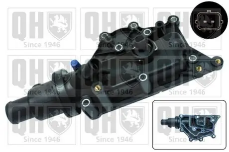 Термостат Renault Kangoo/Megane 1.4/1.6 02 QUINTON HAZELL QTH679K Купити в Україні
