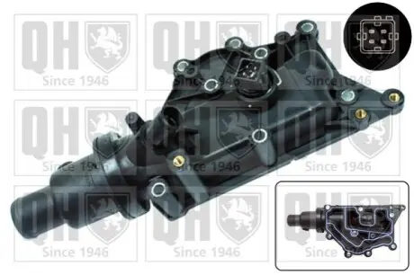Термостат Renault Clio/Megane 1.4/1.6 02- (89°C) QUINTON HAZELL QTH694K Купити в Україні