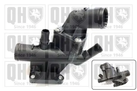 Фото Термостат Renault Scenic III 1.6dCi 11-/Megane IV 1.6dCi 16- QUINTON HAZELL (QTH717K) зображення 1