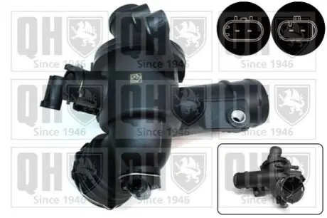 Фото Термостат з прокладкою, t 95°С MB Sprinter OM651 09- QUINTON HAZELL (QTH908K) зображення 1