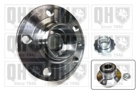Підшипник маточини (передньої) Skoda Fabia 99-/VW Polo 01- (+ABS) QUINTON HAZELL QWB1159 Купити в Україні