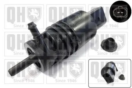 Насос омивача скла MB E-class (W210)/Vito 95-03 QUINTON HAZELL QWP039 Купити в Україні