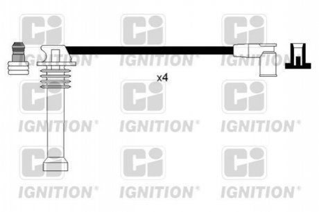 Комплект проводів запалювання QUINTON HAZELL XC1120 (фото 1)