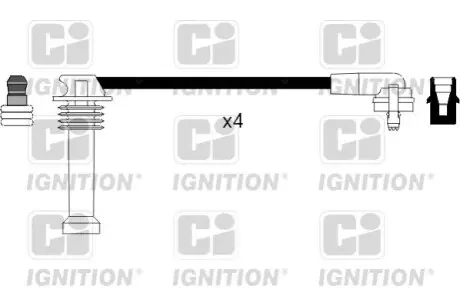 Комплект проводов зажигания QUINTON HAZELL XC402 Купить в Украине