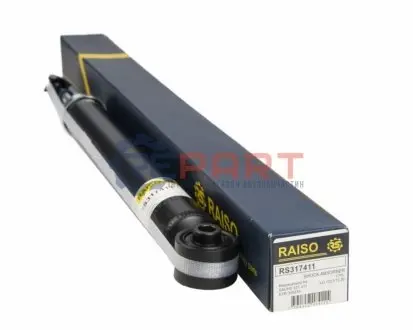 Фото 1 — Амортизатор задній Nissan Juke, Leaf 1.6/Electric 10- (газ.) RAISO (RS317411) Фото Амортизатор задній Nissan Juke, Leaf 1.6/Electric 10- (газ.) RAISO (RS317411) зображення 1