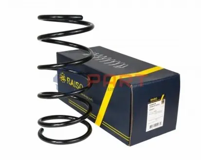 Пружина передня Berlingo/Partner 1.9D/2.0HDi 96- (800kg) (356*13,3*161,5) RAISO SR068TP Купити в Україні