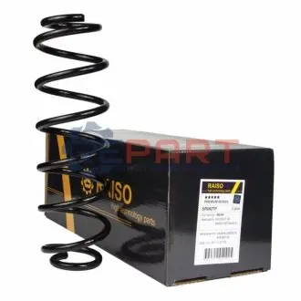 Фото 1 — Пружина задня Golf VII,Skoda Octavia III 12- (351*10,5*105) RAISO (SR092TP) Фото Пружина задня Golf VII,Skoda Octavia III 12- (351*10,5*105) RAISO (SR092TP) зображення 1