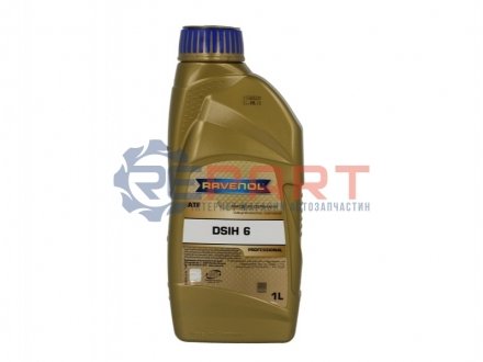 Трансмиссионное масло ATF DSIH 6 синтетическое 1 л RAVENOL 1211133001