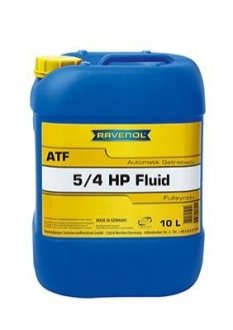 Смазка PRZEKгADNIOWY ATF 5/4 HP FLUID 10L /SPEC: ATF LT 71141, ATF LA 2634/ RAVENOL 121210401001999 (фото 1)