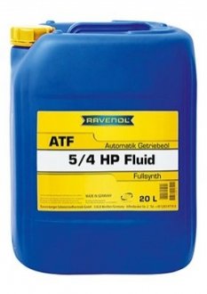 Мастило PRZEKгADNIOWY ATF 5/4 HP FLUID 20L /SPEC: ATF LT 71141, ATF LA 2634/ RAVENOL 121210402001999