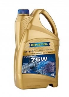 Мастило PRZEKгADNIOWY MTF-3 SAE 75W 4L RAVENOL 122110400401999 (фото 1)