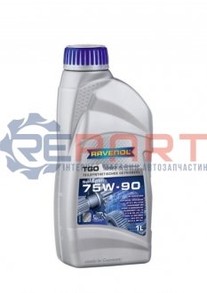 Трансмиссионное масло TGO GL-5 75W-90 полусинтетическое 1 л RAVENOL 1222105001