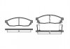 REMSA HONDA гальмівні колодки передн. CIVIC I (SF) 1300 L 80-83, SUZUKI CARRY (0S) 0.8 (ST90) 80-85 0111.02