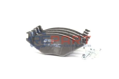 Колодки гальмівні (передні) Seat Cordoba/Ibiza 94-02/VW Golf/Jetta/Polo 81-94 REMSA 017120 Купити в Україні
