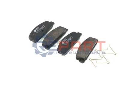 Колодки гальмівні (задні) Mazda 6/RX-7/626 02 REMSA 017920 Купити в Україні