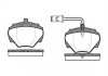 Гальмівні колодки, дискове гальмо (набір) - REMSA 022201 (RTC4519, RTC5762, RTC6591)