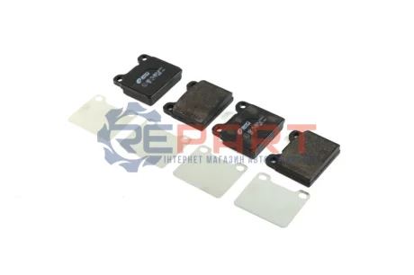 Фото Колодки гальмівні (передні) Opel Kadett/Rekord/Audi 100 68-78 REMSA (025720) зображення 1