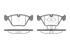 Фото Колодки гальмівні (передні) BMW 3 (E36/E46) 92-06/5 (E34) 87-96/7 (E32) 87-94/Z3 (E36) 97-03 REMSA (027000) зображення 1