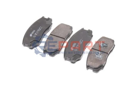 Фото Комплект гальмівних колодок (передніх) Daihatsu Terios/Mitsubishi Colt/Lancer 1.3-1.6/1.8-2.0D 89- REMSA (035722) зображення 1