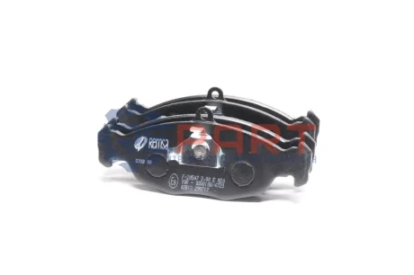 Колодки гальмівні (передні) Opel Combo 94-01/Daewoo Lanos 97- REMSA 039300 Купити в Україні