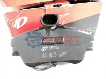 Фото 1 — Тормозные колодки, дисковый тормоз.) REMSA (048021) Фото Тормозные колодки, дисковый тормоз.) REMSA (048021) изображение 1