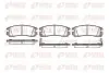 Тормозные колодки, дисковый тормоз.) REMSA (056622) изображение 1